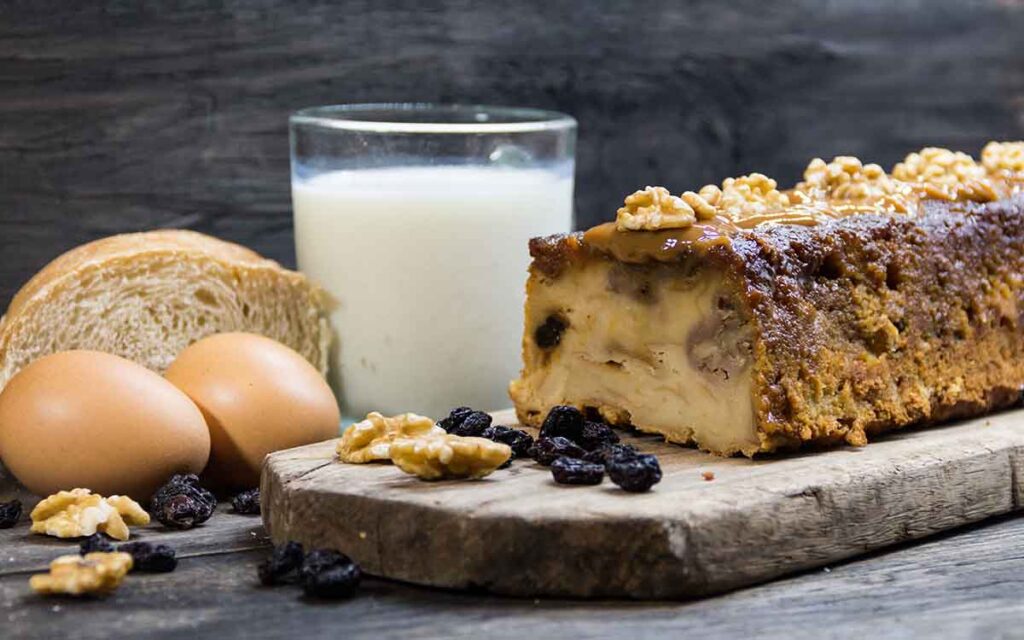 butter bread pudding