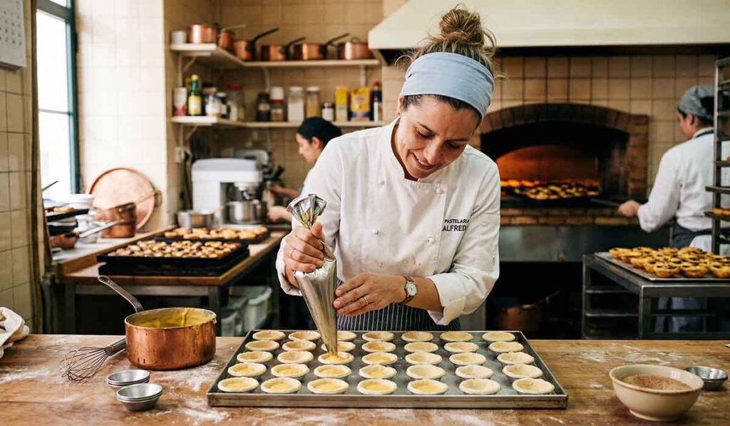 portuguese egg tart