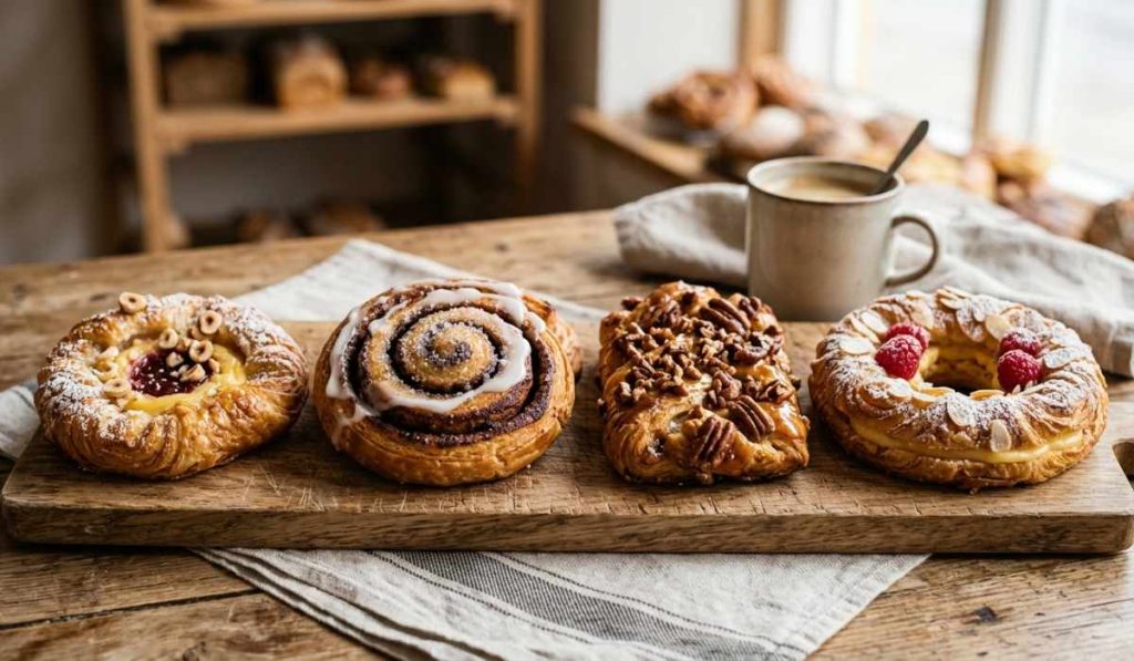 jenis jenis croissant dan danish pastry