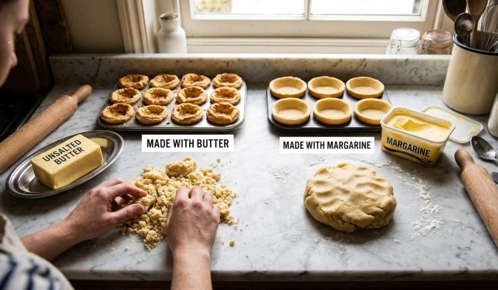 perbedaan butter dan margarin
