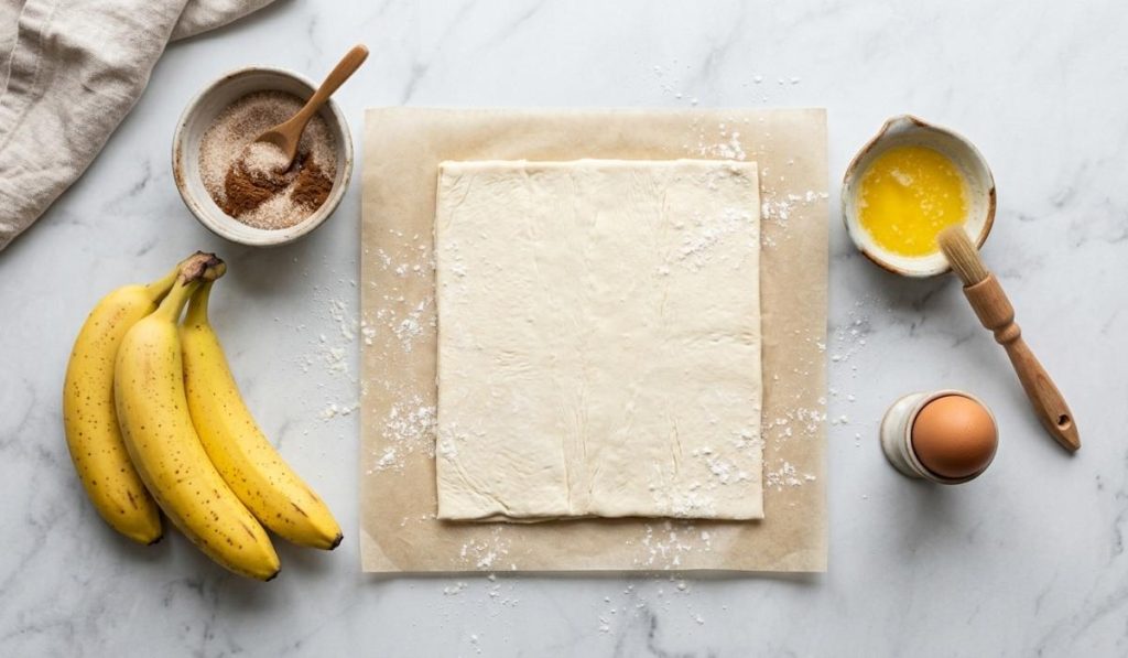 banana puff pastry