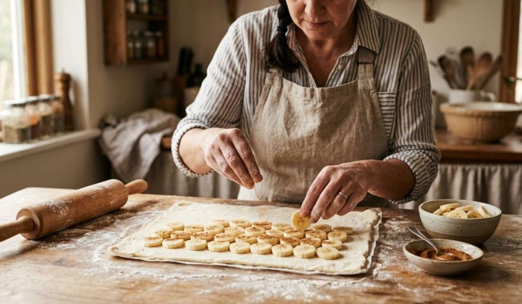 banana puff pastry