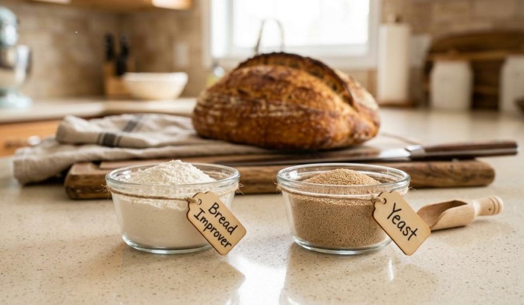 fungsi bread improver pada roti