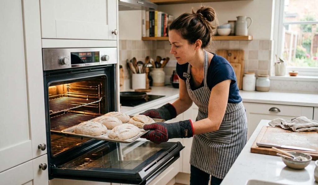 suhu oven untuk memanggang roti