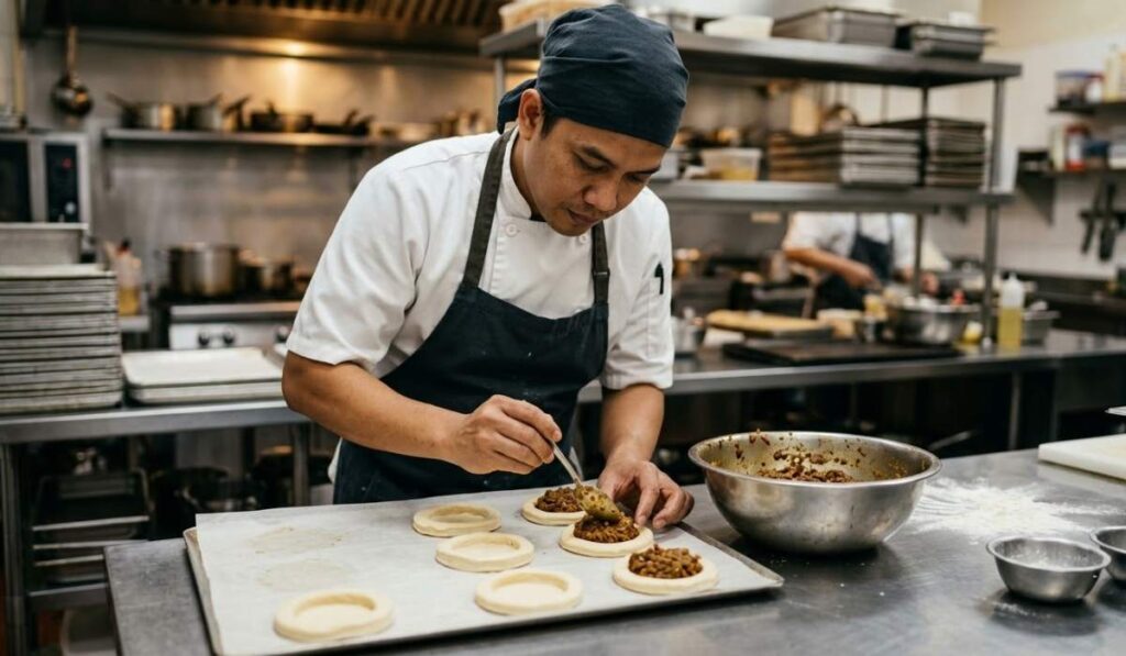 beef curry pastry